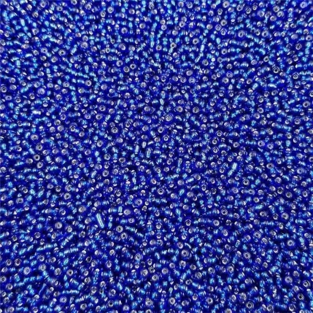 2mm Seed Beads - Transparent Dark Blue (1000pcs)