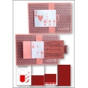 Download - Card Kit - Waterfall Playing Cards Valentine's card