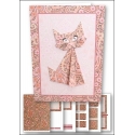Download - Card kit - Origami Cat Pink