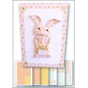 Download - Card Kit - Origami Easter Bunny Pink