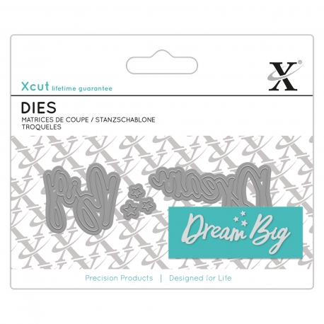 Mini Sentiment Die (3pcs) - Dream Big (XCU 504052)