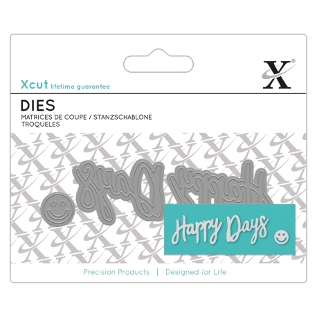Mini Sentiment Die (3pcs) - Happy Days (XCU 504054)