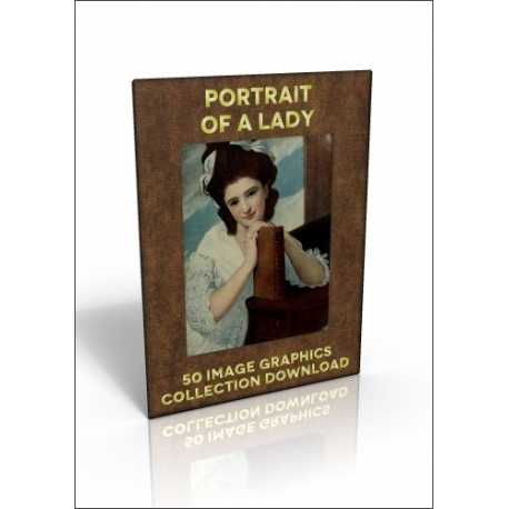 Download - 50 Image Graphics Collection - Portrait of a Lady