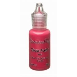 Dovecraft Glass Paint - Red (DCBS134)