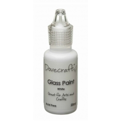 Dovecraft Glass Paint - White (DCBS134)