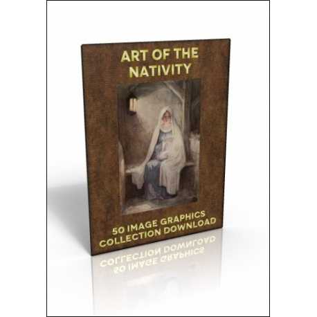 Download - 50 Image Graphics Collection - Art of the Nativity