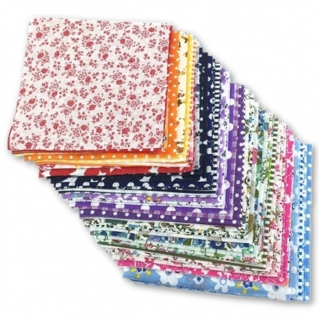 Fabric Squares 10 x 10cm (30pcs)