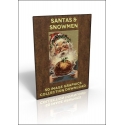 Download - 50 Image Graphics Collection - Santas & Snowmen