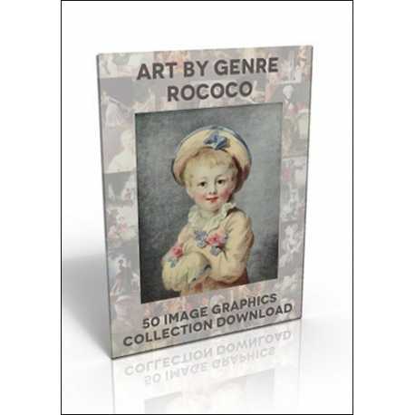 Download - 50 Image Graphics Collection - Art by Genre, Rococo