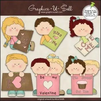 Download - Clip Art - Valentines Cards 2 - Printable Heaven