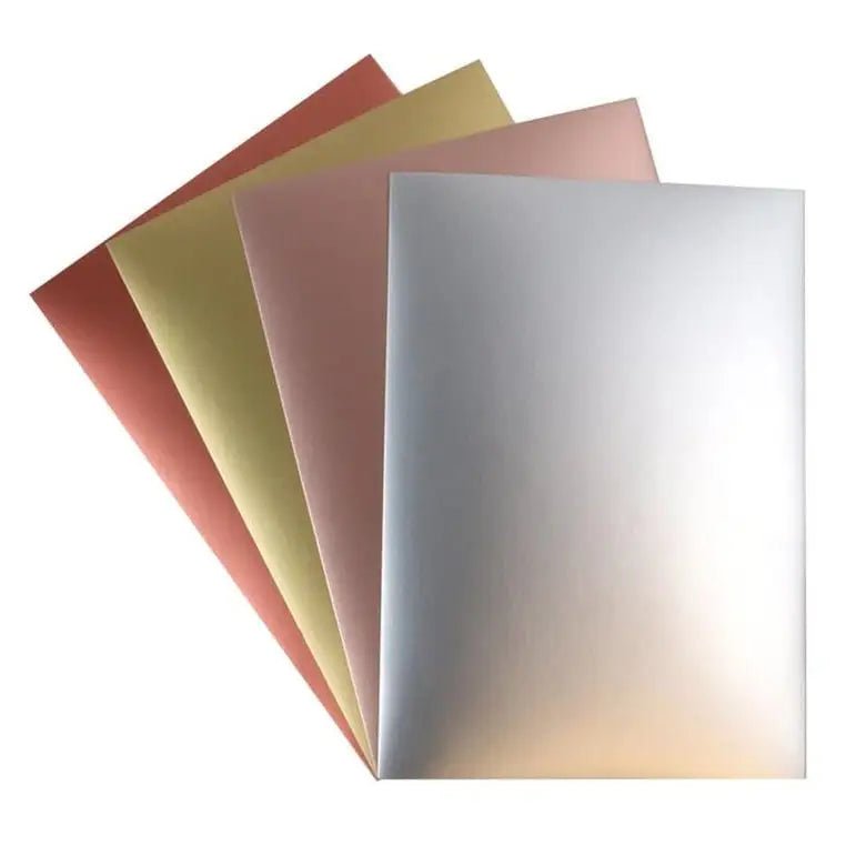 Dovecraft A4 Smooth Metallic Card; 8 Sheets (DCBS207) - Printable Heaven