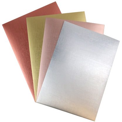 Dovecraft A4 Textured Metallic Card, 8 Sheets (DCBS208)