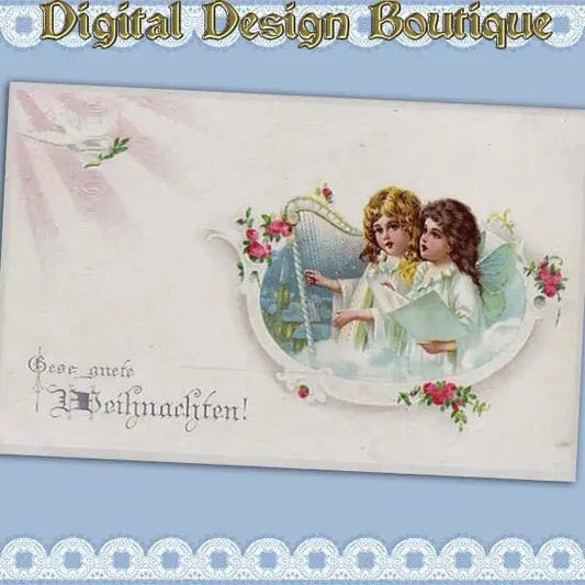 Download - 50 Vintage Christmas Images 1 - Printable Heaven