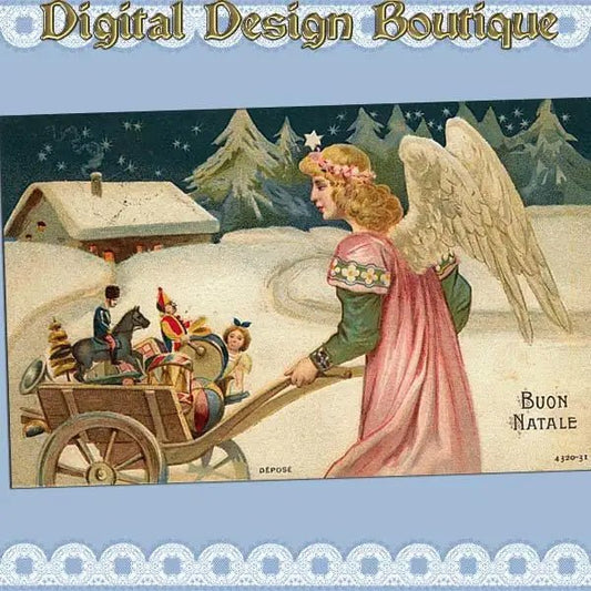 Download - 50 Vintage Christmas Images 4 - Printable Heaven
