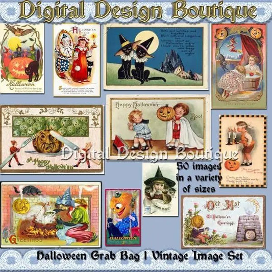 Download - 50 Vintage Halloween Images 1 - Printable Heaven
