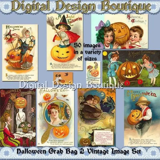 Download - 50 Vintage Halloween Images 2 - Printable Heaven