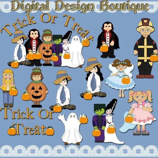 Download - Trick or Treat Halloween 1 - Printable Heaven