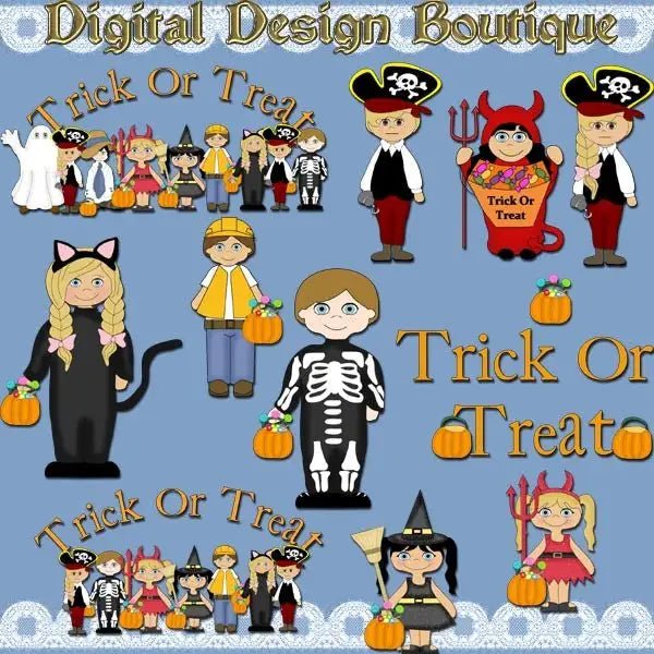 Download - Trick or Treat Halloween 2 - Printable Heaven