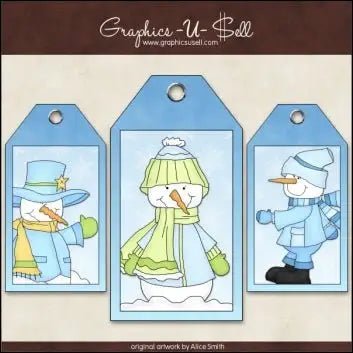 Download - Tags - Winter Wonderland - Printable Heaven