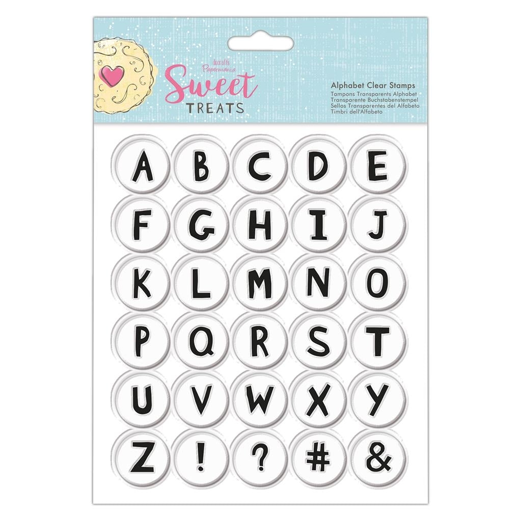 Alphabet Clear Stamp Set - Sweet Treats (PMA 907270)