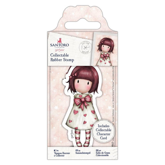 Collectable Rubber Stamp - Gorjuss No. 57, Little Heart (GOR