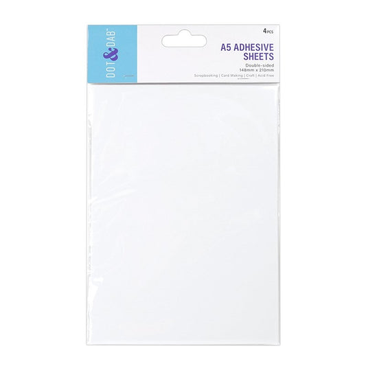 Dot & Dab A5 Adhesive sheets (DDADH011)