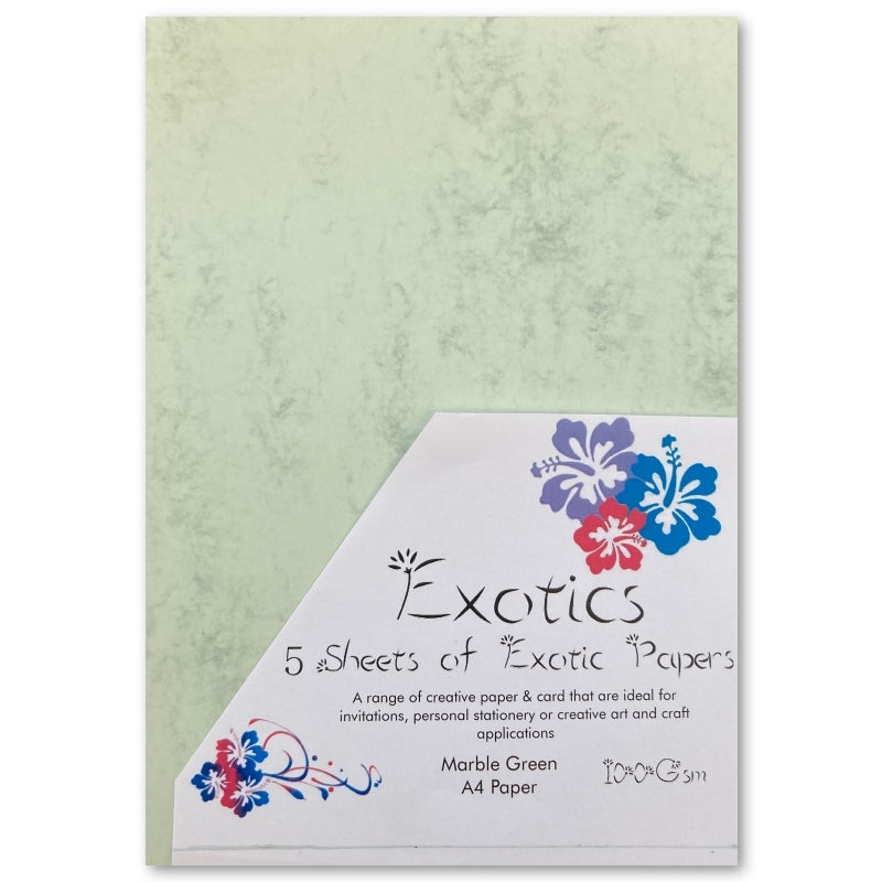 Exotics Green Marble 5 Sheets (ZP2249P5)