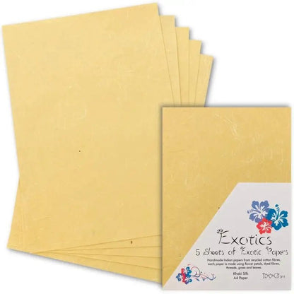 Exotics Khaki Silk 5 Sheets (ZP2125P5) - Printable Heaven