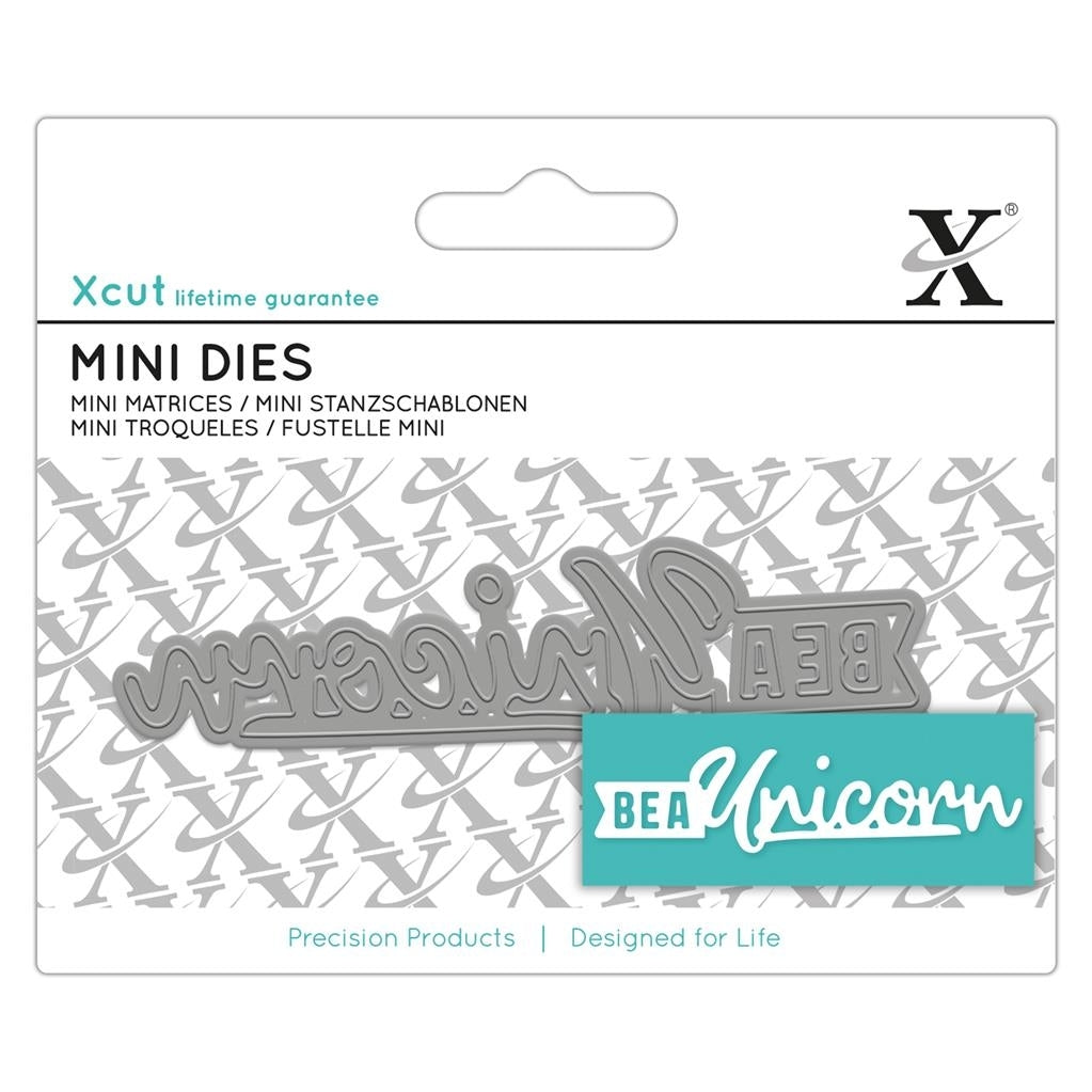 Mini Sentiment Die - Be a Unicorn 1pc (XCU 504130)