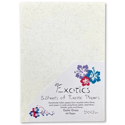 Exotics Grass Paper 5 Sheets (ZP401810) - Printable Heaven