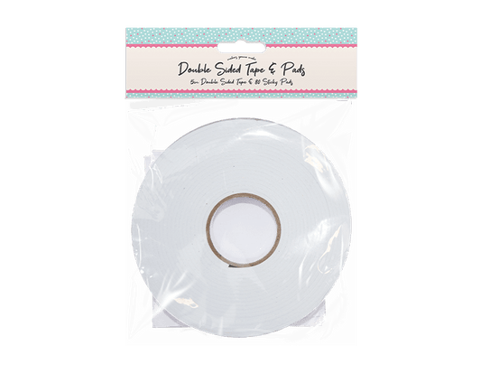 Double Sided Tape 5m & 80 Pads (STA5948) - Printable Heaven