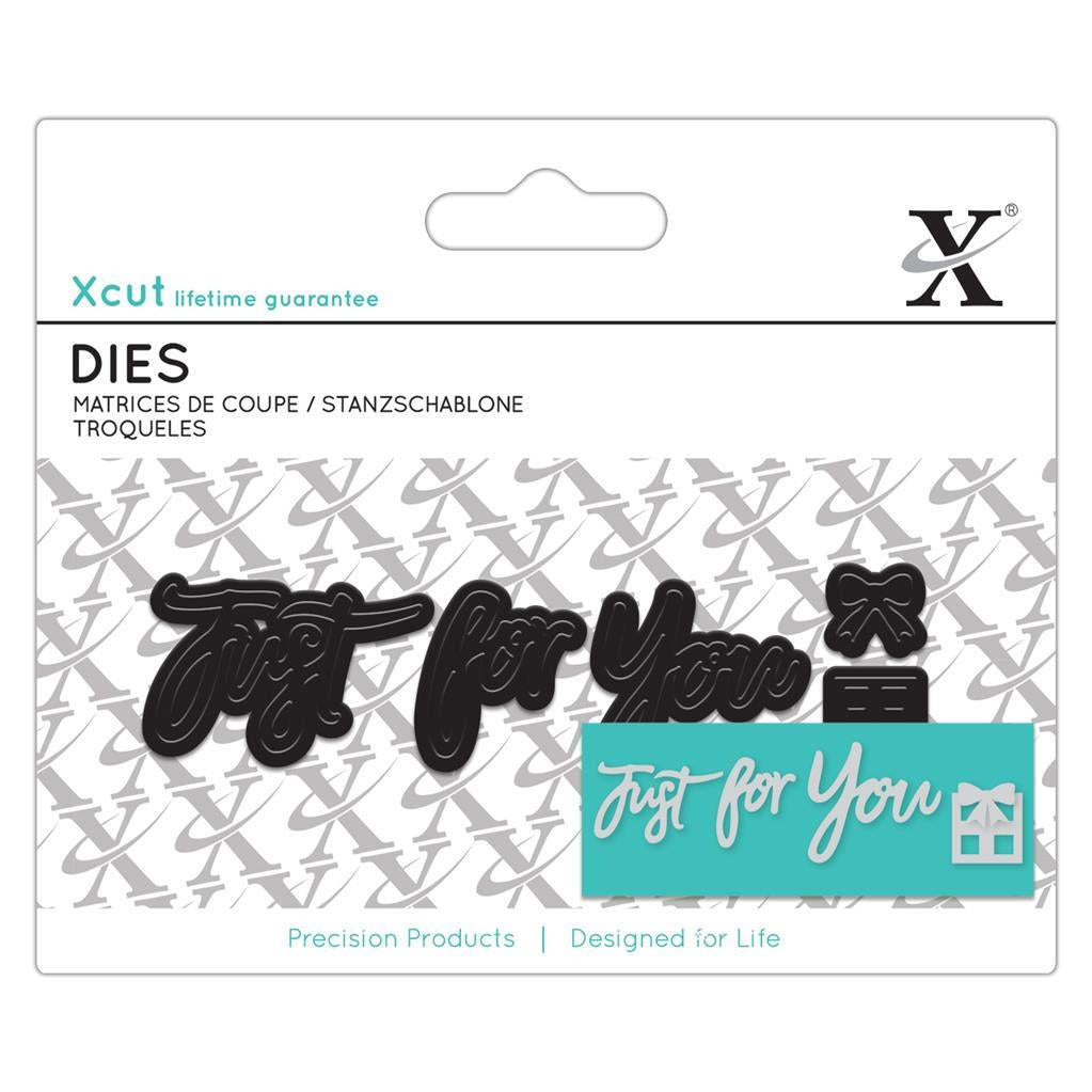 Mini Sentiment Die - Just for You 3pcs (XCU 504036)