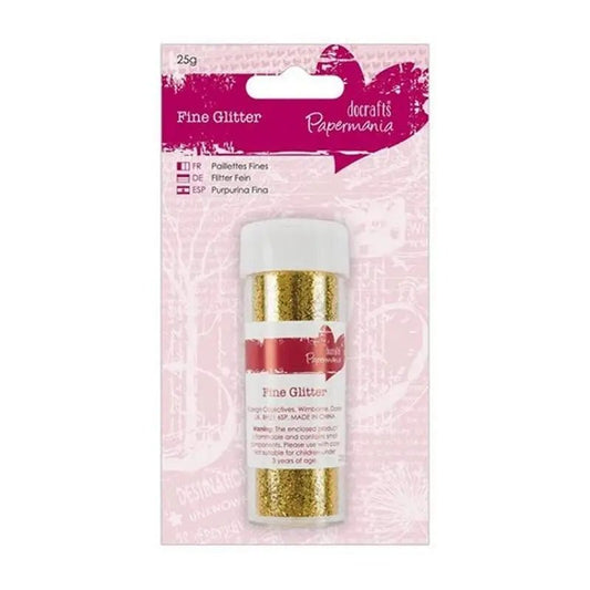 Fine Glitter (25g) - Gold (PMA 401403) - Printable Heaven
