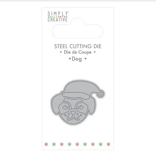 Simply Creative Christmas Mini Die - Dog (SCDIE145X20) - Printable Heaven