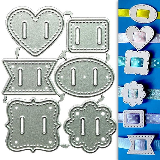 Printable Heaven Small die - Ribbon Slider Buckles (6pcs)