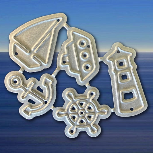 Printable Heaven Small die - Nautical (5pcs)