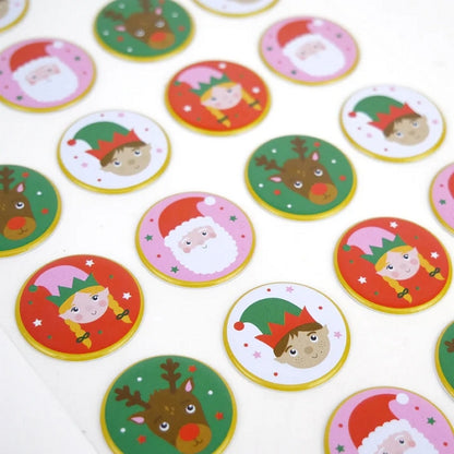 2 for 1 Offer - 2 x Dovecraft Puffy Stickers - Christmas