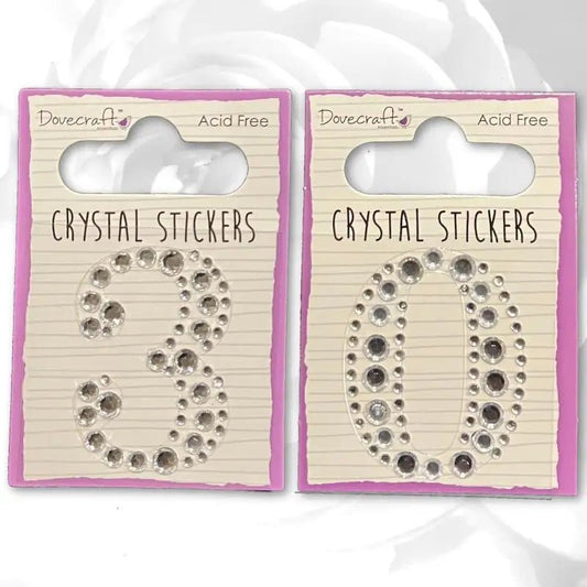 Dovecraft Crystal Numbers - 30 (DCST037/044) - Printable Heaven