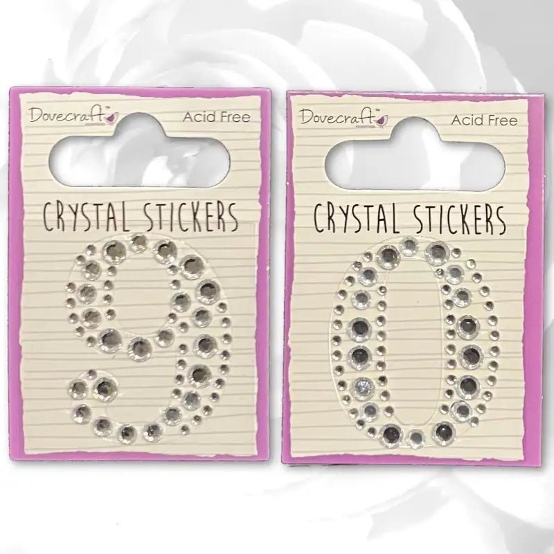 Dovecraft Crystal Numbers - 90 (DCST043/044) - Printable Heaven