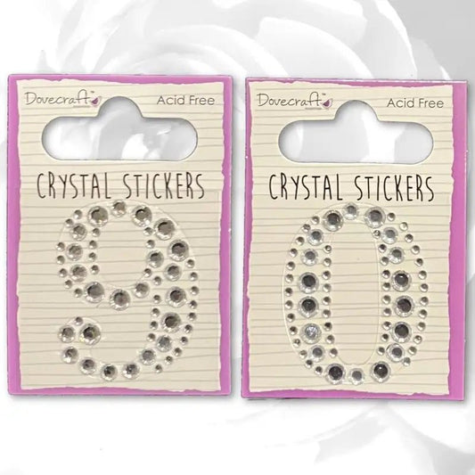 Dovecraft Crystal Numbers - 90 (DCST043/044) - Printable Heaven