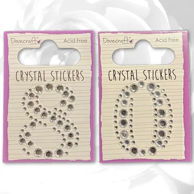 Dovecraft Crystal Numbers - 80 (DCST042/044) - Printable Heaven
