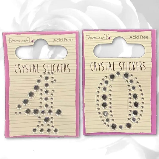 Dovecraft Crystal Numbers - 40 (DCST038/044) - Printable Heaven