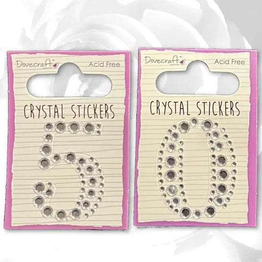 Dovecraft Crystal Numbers - 50 (DCST039/044) - Printable Heaven