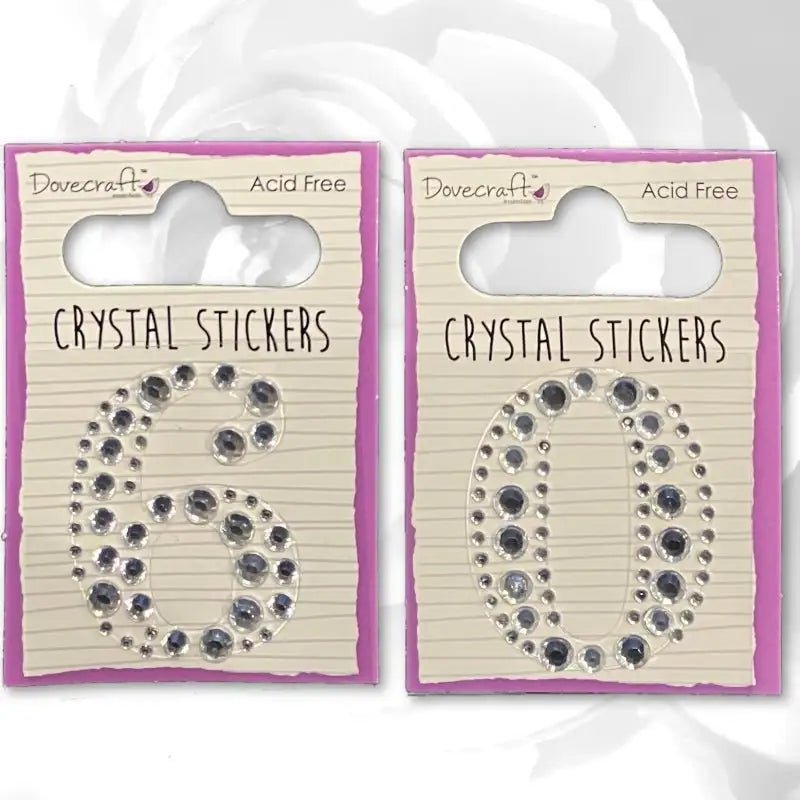 Dovecraft Crystal Numbers - 60 (DCST040/044) - Printable Heaven
