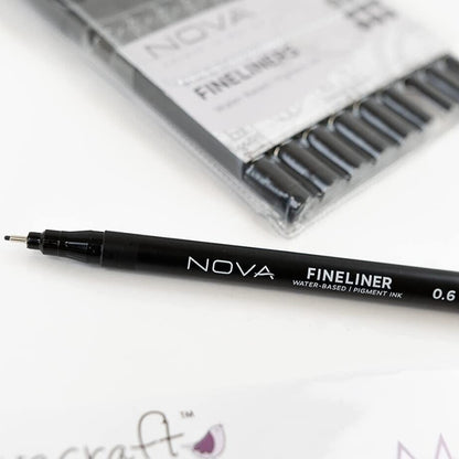 Nova 9 Black Fineliners (NVMXM026)