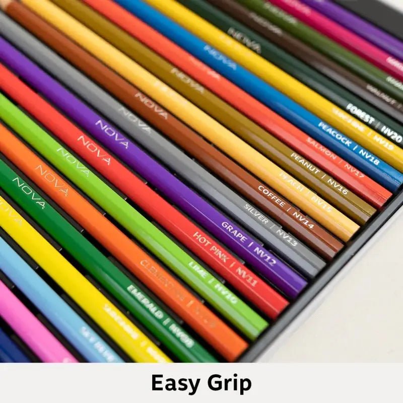 Nova 48-piece Colouring Pencils (NVMXM019) - Printable Heaven