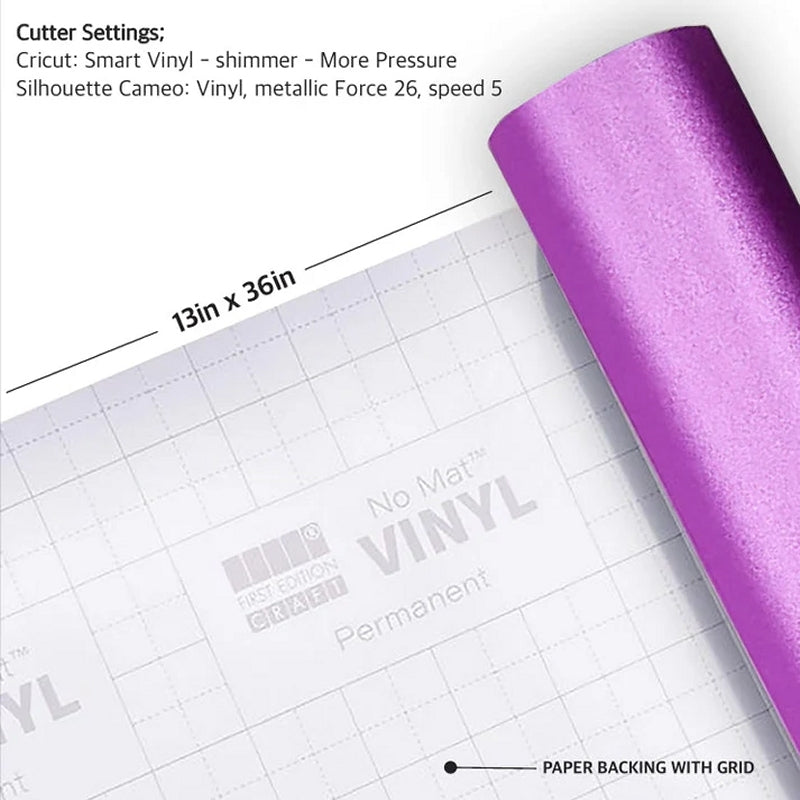 First Edition No Mat Vinyl Shimmer Pink 13inch (FESMV049)