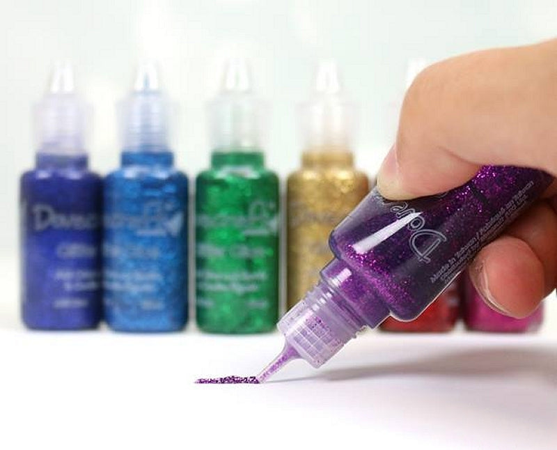 Dovecraft Glitter Glue - Multi-pack (8 bottles)