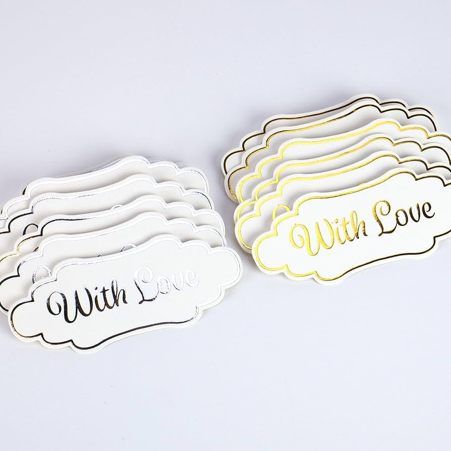 Dovecraft Essentials Die Cut Toppers - With Love (DCBS182)