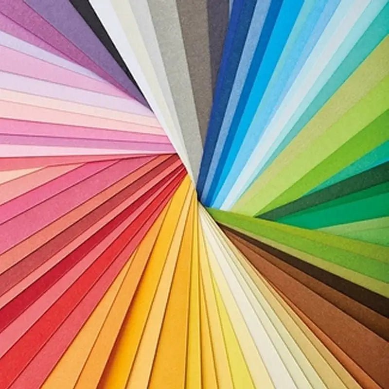 Papermania 6 x 6 Solid Premium Cardstock Colossal 75pcs (PMA 164402) - Printable Heaven